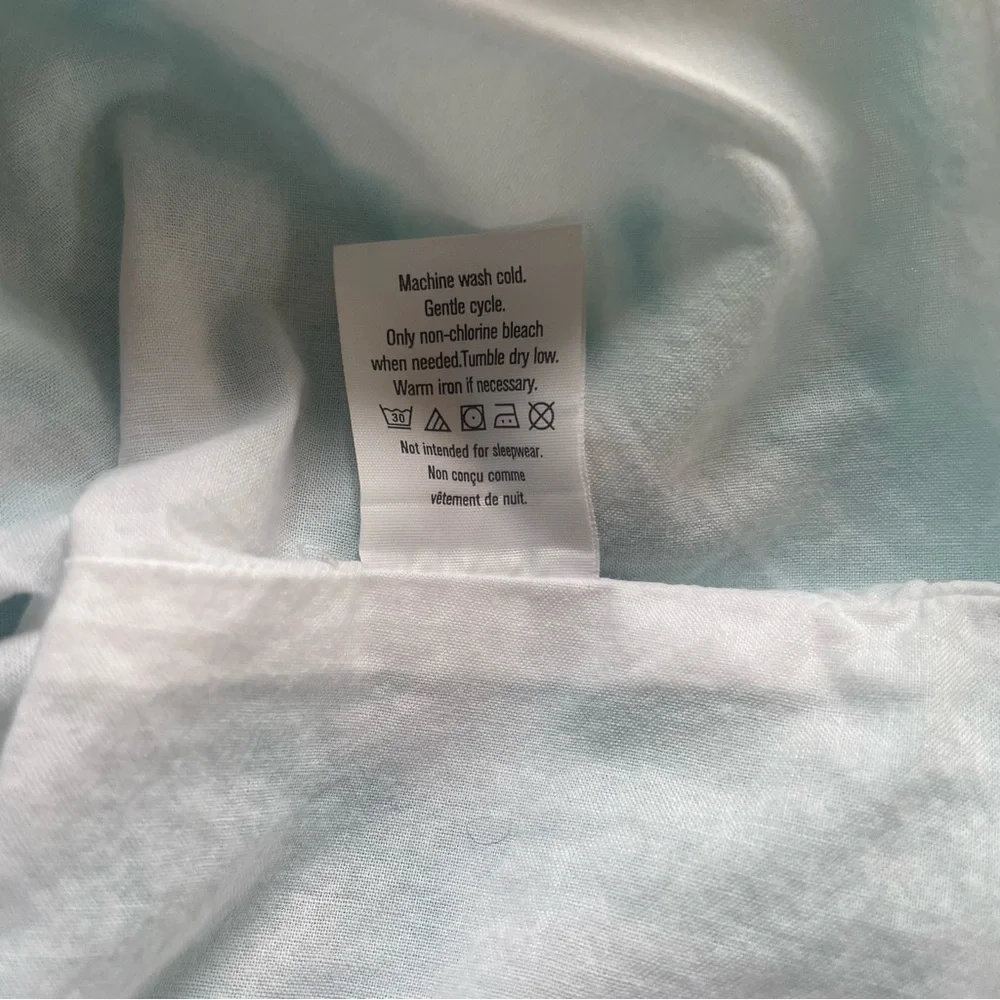 Gymboree Mermaid Cove Teal &  White Sundress size 8